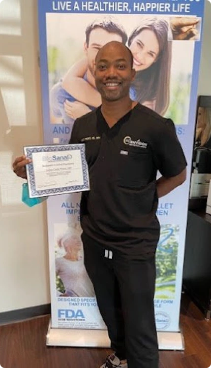Dr. Lesley Prince Certificate Banner